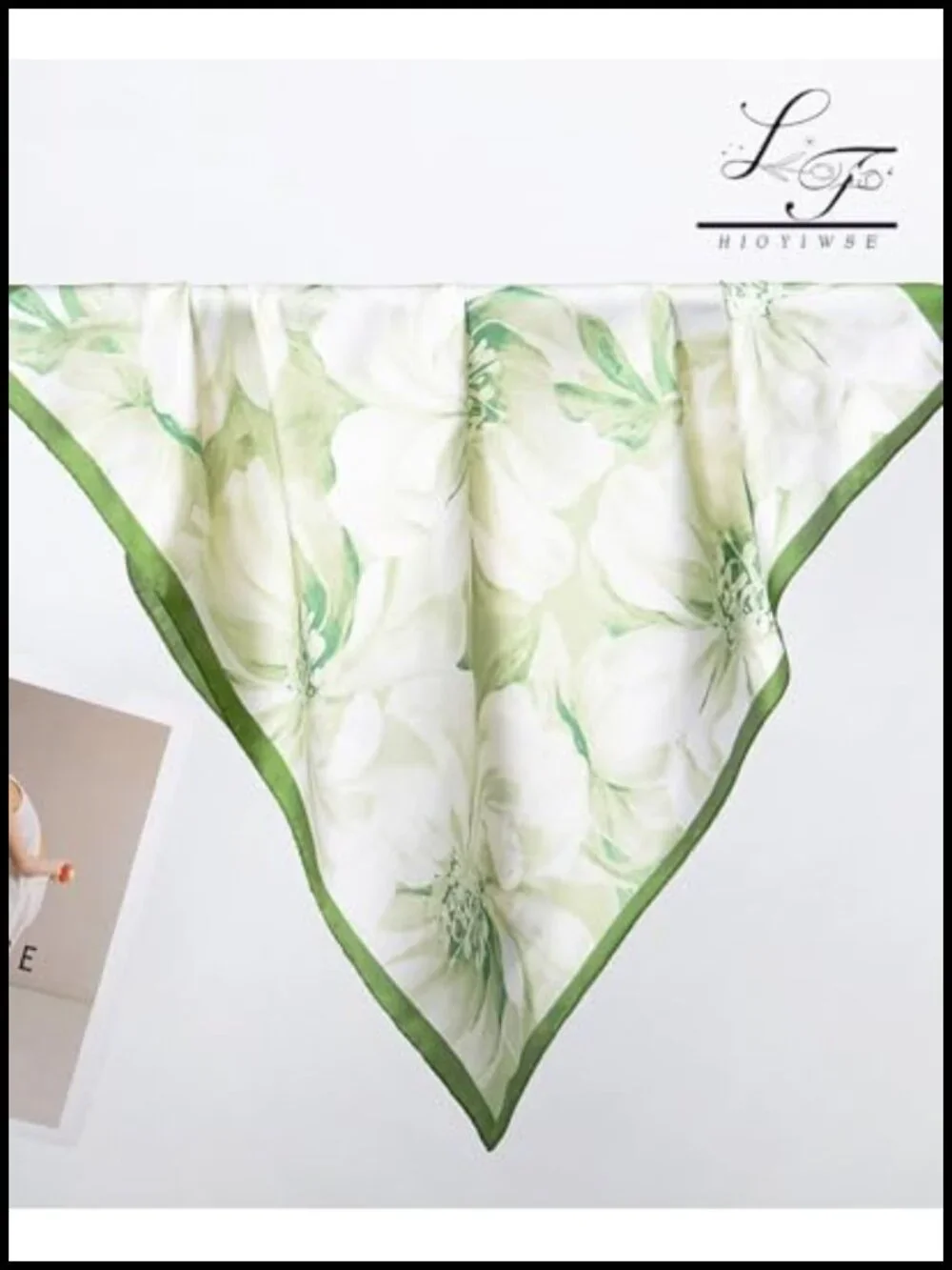 Satin Bandana Head Scarf for Women Lightweight Hair Scarf Fashion Wrap Neck